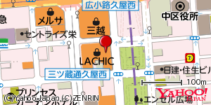 愛知県名古屋市中区栄 付近 : 35167515,136908000