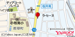 愛知県小牧市大字北外山 付近 : 35279960,136925539