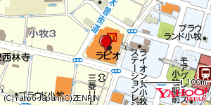 愛知県小牧市小牧 付近 : 35289718,136925067