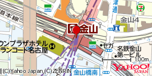 愛知県名古屋市熱田区金山町 付近 : 35142945,136901096