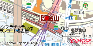 愛知県名古屋市熱田区金山町 付近 : 35142980,136901144