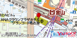 愛知県名古屋市中区金山町 付近 : 35142796,136899810