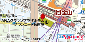 愛知県名古屋市中区金山町 付近 : 35142728,136899756