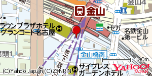 愛知県名古屋市熱田区金山町 付近 : 35142329,136900789