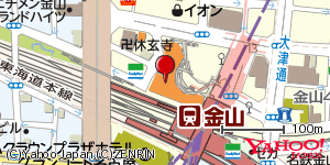 愛知県名古屋市中区金山 付近 : 35143801,136900471