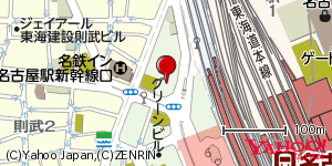 愛知県名古屋市中村区椿町 付近 : 35171960,136879347