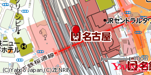 愛知県名古屋市中村区名駅 付近 : 35170668,136881644