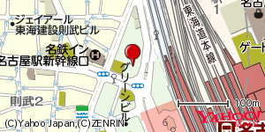 愛知県名古屋市中村区椿町 付近 : 35171968,136879356