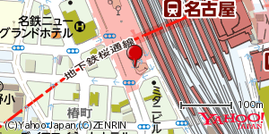 愛知県名古屋市中村区椿町 付近 : 35169550,136880732