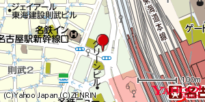 愛知県名古屋市中村区椿町 付近 : 35171773,136879370