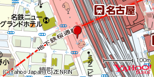 愛知県名古屋市中村区椿町 付近 : 35169739,136880717