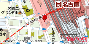 愛知県名古屋市中村区椿町 付近 : 35169663,136880618