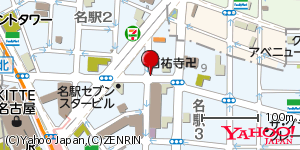 愛知県名古屋市中村区名駅 付近 : 35173835,136885283