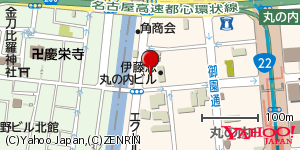 愛知県名古屋市中区丸の内 付近 : 35176324,136894056