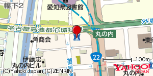 愛知県名古屋市中区丸の内 付近 : 35177209,136895691