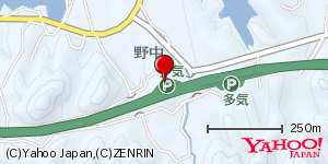 三重県多気郡多気町野中 付近 : 34465036,136571989