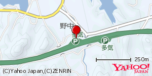 三重県多気郡多気町野中 付近 : 34465162,136572127