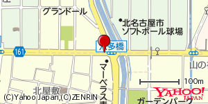 愛知県北名古屋市六ツ師 付近 : 35255405,136894847