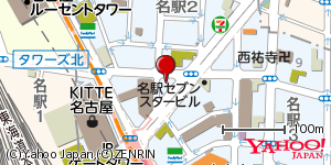 愛知県名古屋市中村区名駅 付近 : 35173635,136883850