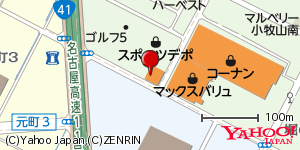 愛知県小牧市堀の内 付近 : 35286508,136907621