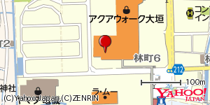 岐阜県大垣市林町 付近 : 35368851,136616556