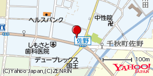 愛知県一宮市千秋町佐野 付近 : 35298609,136857744