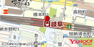 岐阜県岐阜市橋本町 付近 : 35409532,136756514