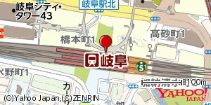 岐阜県岐阜市橋本町 付近 : 35409723,136756938