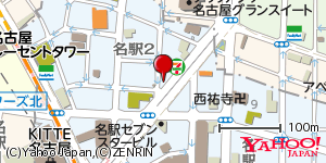 愛知県名古屋市中村区名駅 付近 : 35174330,136884642