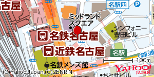 愛知県名古屋市中村区名駅 付近 : 35169577,136885498