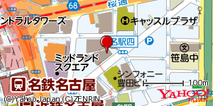 愛知県名古屋市中村区名駅 付近 : 35170458,136886730