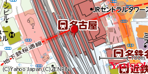 愛知県名古屋市中村区名駅 付近 : 35170280,136882126