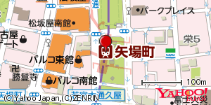 愛知県名古屋市中区栄 付近 : 35163719,136908913