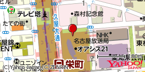 愛知県名古屋市東区東桜 付近 : 35171607,136909563