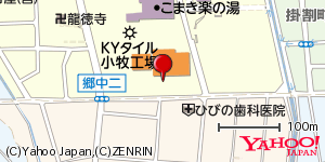 愛知県小牧市郷中 付近 : 35275189,136920459