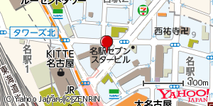 愛知県名古屋市中村区名駅 付近 : 35173505,136883811