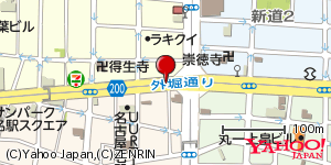 愛知県名古屋市西区名駅 付近 : 35177928,136885542