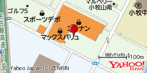 愛知県小牧市堀の内 付近 : 35286232,136909126