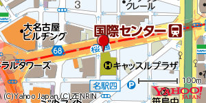 愛知県名古屋市中村区名駅 付近 : 35171608,136887123