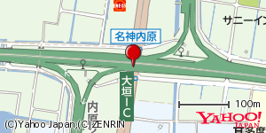 岐阜県大垣市内原 付近 : 35316322,136617842