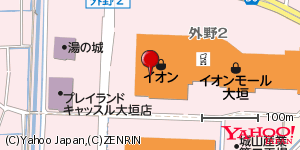 岐阜県大垣市外野 付近 : 35336608,136612326