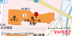 岐阜県大垣市外野 付近 : 35336703,136614484