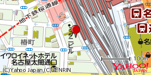 愛知県名古屋市中村区椿町 付近 : 35168826,136881462