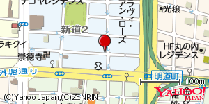 愛知県名古屋市西区新道 付近 : 35178410,136888548