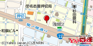 愛知県名古屋市西区浅間 付近 : 35184700,136887889 愛知県名古屋市西区浅間 付近 : 35184700,136887889