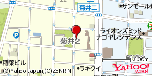 愛知県名古屋市西区菊井 付近 : 35179676,136885116