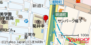 愛知県名古屋市西区新道 付近 : 35182172,136889699