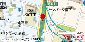 愛知県名古屋市西区新道 付近 : 35181560,136890095