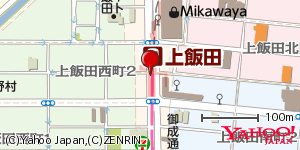 愛知県名古屋市北区上飯田通 付近 : 35203532,136929602