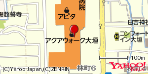 岐阜県大垣市林町 付近 : 35369822,136617298